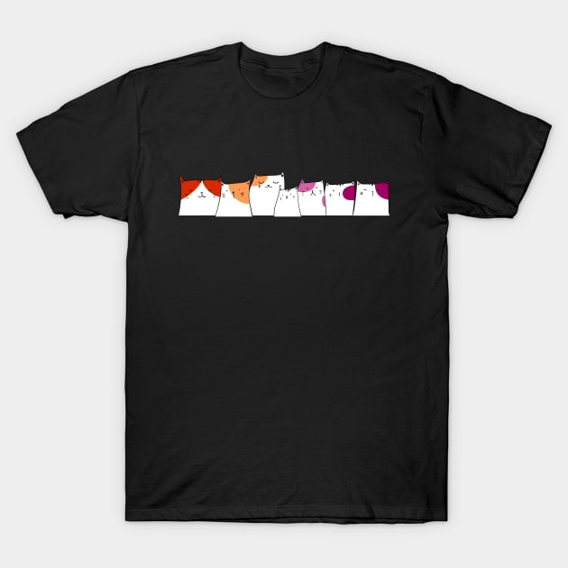 Catsy T-Shirt by For Lesbians, By Lesbians